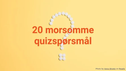 20 morsomme quizspørsmål