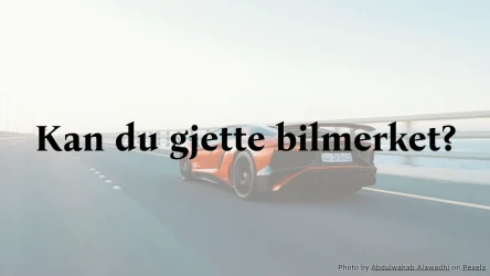 Quiz: Kan du gjette bilmerket?