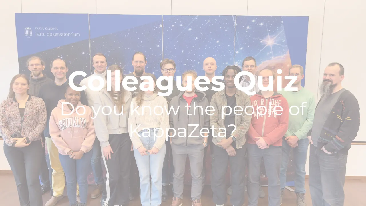 Colleagues Quiz - How well do you know your colleagues?
