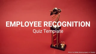 Employee Recognition Quiz Template