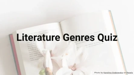 Literature Genres Quiz