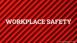 Workplace Safety Quiz