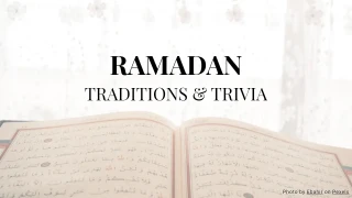 Ramadan Quiz: Traditions and Trivia