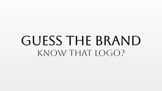 Guess the Brand from the Logo Quiz