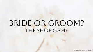 Bride or Groom Wedding Quiz